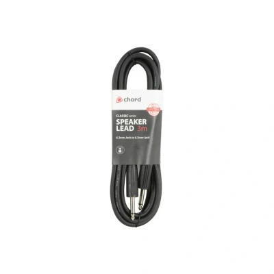 Image of chord Classic Speaker Leads 6.3mm Mono Jack Plug