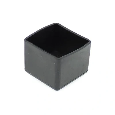 Image of 50mm (2&quot;) Square Rubber Feet Stoppers for Furniture Table Chair Legs by Lifeswonderful®