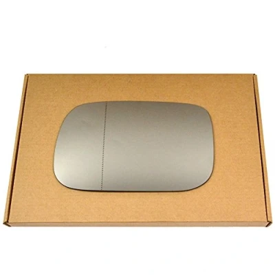 Image of Less4spares Wing Mirror Glass Left Compatible with Honda Accord 2003 2008 STICK ON Passenger Near Side Blind Spot