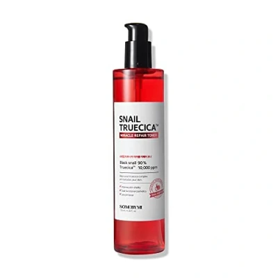Image of SOME BY MI Snail Truecica Miracle Repair Toner 4.6Oz, 135ml Made from Mucin for Sensitive Skin Daily Face with Texture and Pigmentation Care Korean