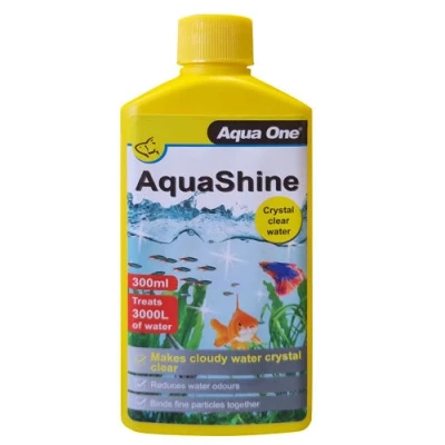 Image of Aqua One AquaShine Aquarium Clarifier for Crystal Clear Water (300ml)