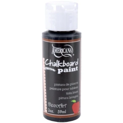 Image of DecoArt Americana® Chalkboard Paint Black Slate DS90 59ml