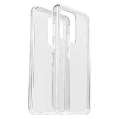 Image of OtterBox Sleek Series Case for Samsung Galaxy S20 Ultra, Shockproof, Drop proof, Ultra Slim, Protective Thin Case, Tested to Military Standard, Clear, No Retail Packaging