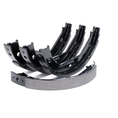 Image of 34212213311, 34212213313, 34411163988, 34416761292 Handbrake Shoes BOSCH 0 986 487 607 BMW: 3 Saloon, Touring, Touring