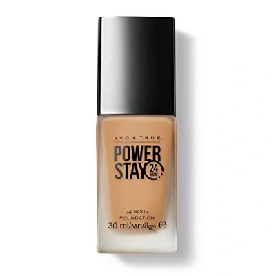 Image of Avon Power Stay 24 Hour Foundation Soft Beige, Lasting Comfortable Coverage That Won&#039;t Fade Or Smudge, 30ml