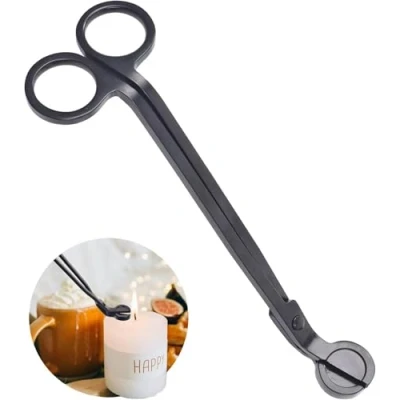 Image of Candle Trimmer Wick Accessories Scissors Cutter for Candles to Burn Equally