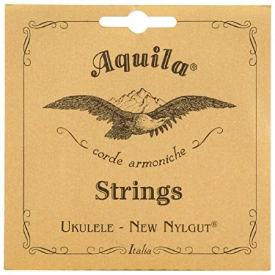 Image of Aquila New Nylgut AQ 10 High G Tenor Ukulele Strings 4 Piece Set