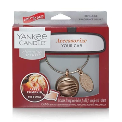 Image of Yankee Candle Company Fragrance Locket Starter Kit Charming Scents: Apple Pumpkin Refillable