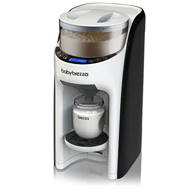 Image of Baby Brezza Formula Pro Advanced Instant and Automatic Bottle Maker Mix Heat at The Push of a Button (White)