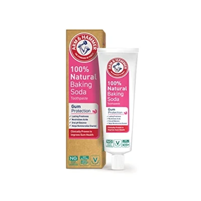 Image of Arm &amp; Hammer 100% Natural Baking Soda Gum Protection Toothpaste, 75ml