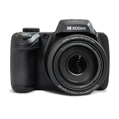 Image of KODAK Pixpro AZ528 Digital Bridge Camera 16 Megapixels Black 1920 x 1080p