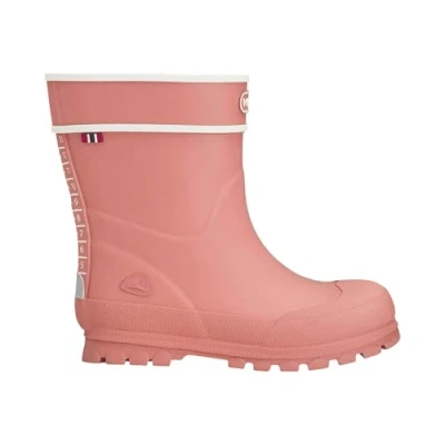 Image of Viking Alv Jolly Rain Boot Unisex Kids, Peach, 6 UK Wide