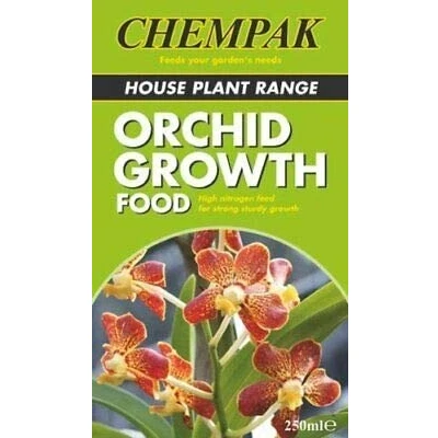 Image of Chempak Orchid Fertiliser Growth Formula Feed High Nitrogen Sturdy 250ml by Thompson and Morgan