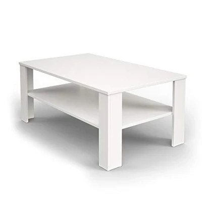 Image of Vicco Coffee table, White, 100 x 42 cm