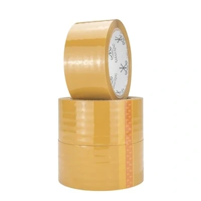 Image of ASMGOLD Packing Tape Parcel Tape, Low Noise Durable CLEAR/BROWN/FRAGILE for Boxes, Secure Packaging Moving House (48mm x 66m) (Brown, 3)