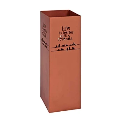 Image of HAKU Mobel Umbrella Stand Copper, Metal Size: W 16 cm X H 48 D cm, Style: Modern