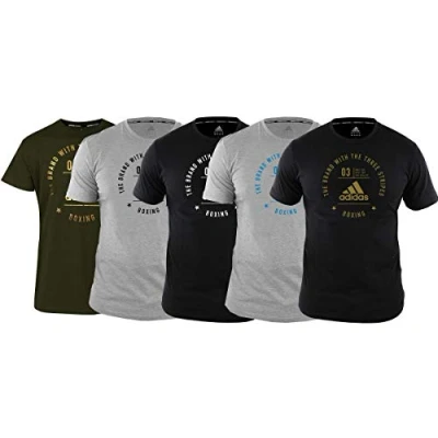 Image of adidas Unisex Community Line T Shirt Black/White
