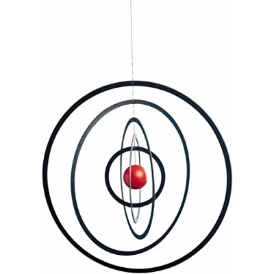 Image of Flensted Mobiles Science Fiction Hanging Mobile 10 Inches Wood