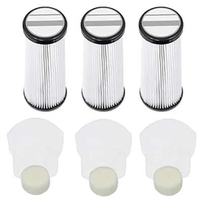 Image of SPARES2GO HEPA Filter Cartridges for Vax Power &amp; Pet 3 4 5 6 Performance U90 PF P T Vacuum Cleaner (Pack of Filters)