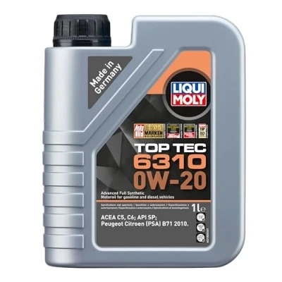 Image of LIQUI MOLY Top Tec 6310 0W 20 1 L Engine oil SKU: 21880