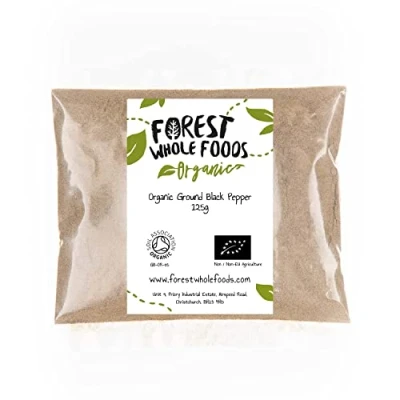 Image of Organic Ground Black Pepper Forest Whole Foods (125g)