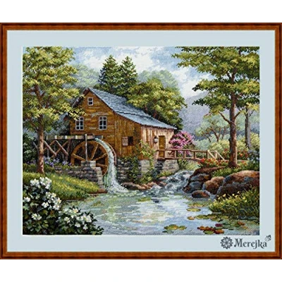 Image of Merejka Cross Stitch Set, Multicoloured, 31x40 cm
