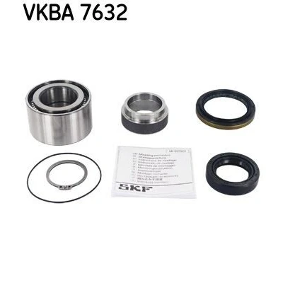 Image of 527014H000 Wheel bearing kit SKF VKBA 7632 with shaft seal 84mm