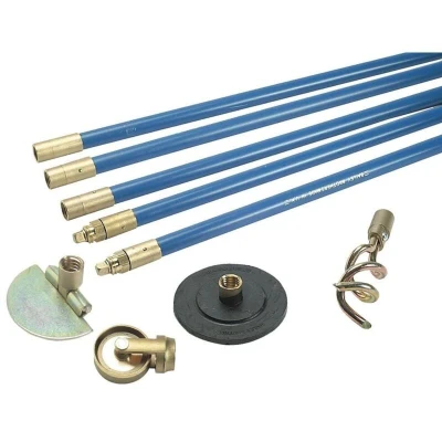 Image of Bailey 1324 Lockfast 3/4in Drain Rod Set 4 Tools