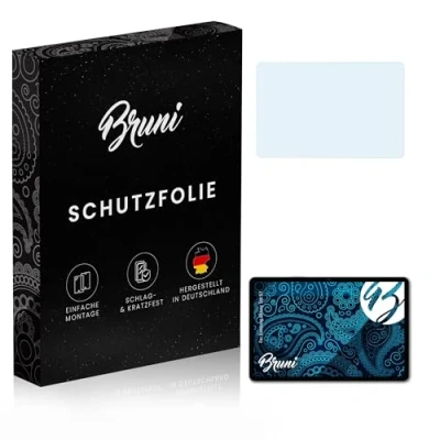 Image of Bruni Screen Protector compatible with Samsung Galaxy Tab S7 Film, crystal clear Protective Film (2X)