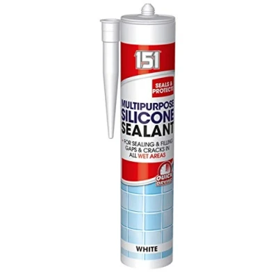 Image of White Multi Purpose Silicone Sealant 280ml By 151