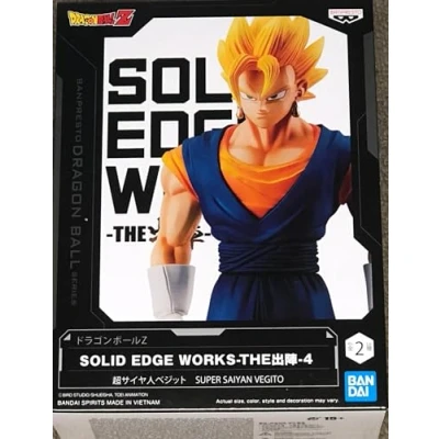 Image of Banpresto DRAGON BALL Z Super Saiyan Vegito Solid Edge Works Figurine 23cm