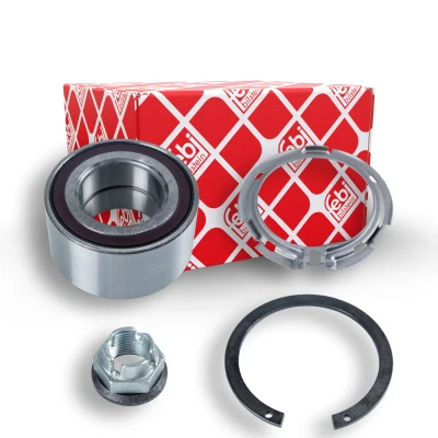 Image of 7701207676, 7701210111 Wheel bearing kit FEBI BILSTEIN 24313 RENAULT: CLIO 3, MEGANE 2, Wind Convertible