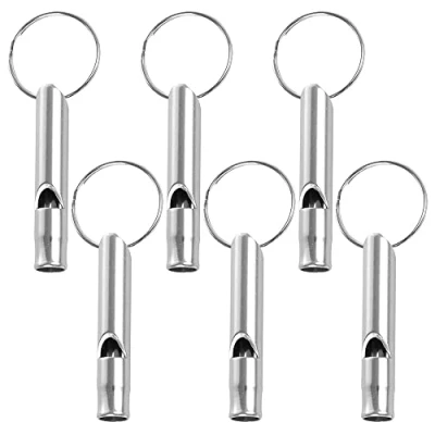 Image of XINHUIYI 6 Pcs High Pitch Dog Whistles for Recall Bark Control Whistle Professional Training Good Equipment ang Pet Behavior