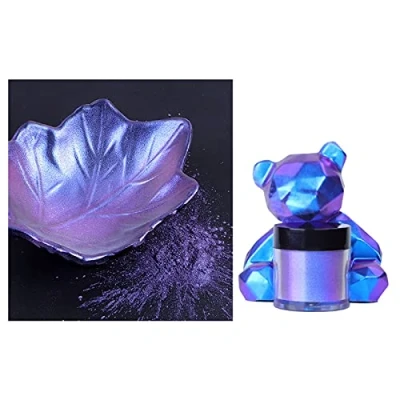 Image of 10 Colors Chameleon Powder Color Shift mica for Resin Pigment Art Paints DIY Epoxy Crafts Shifting Candle Making No