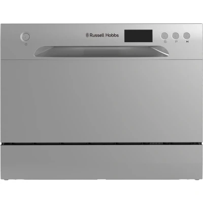 Image of Russell Hobbs RHTTDW6S 6 Place Setting Table Top Dishwasher Silver