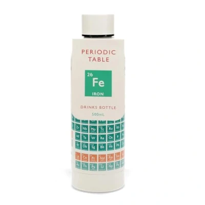 Image of Rex London Stainless steel bottle 500ml Periodic Table