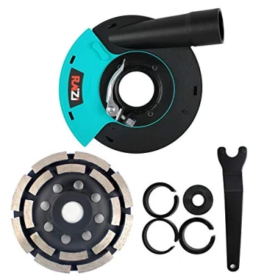 Image of Raizi 125 mm Universal Surface Grinding Dust Shroud Hand Angle Grinder+125 Diamond Cup Wheel
