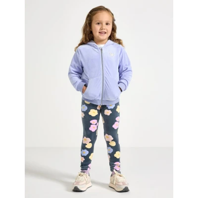 Image of Lindex Bloom Leggings Trousers for kids, Size: 5 6y, Dark gray