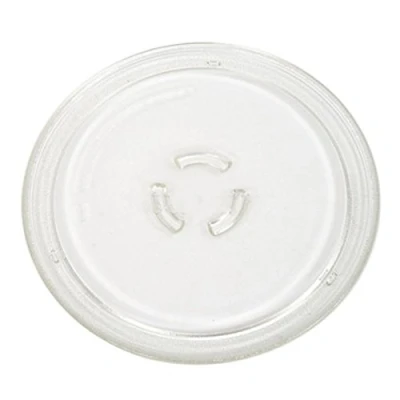 Image of SPARES2GO Turntable Glass Plate for Whirlpool Microwave (254mm / 10&quot;)