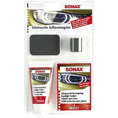 Image of SONAX 405941 Headlight Restoration Kit