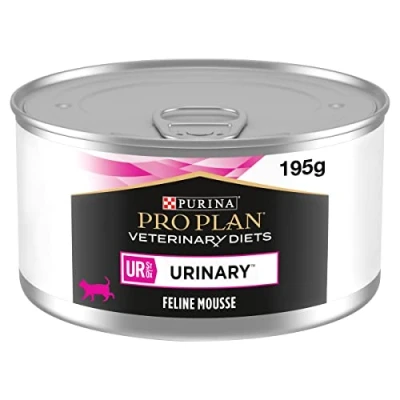 Image of PRO PLAN VETERINARY DIETS UR Urinary Wet Cat Food Turkey 195g, Pack of 24