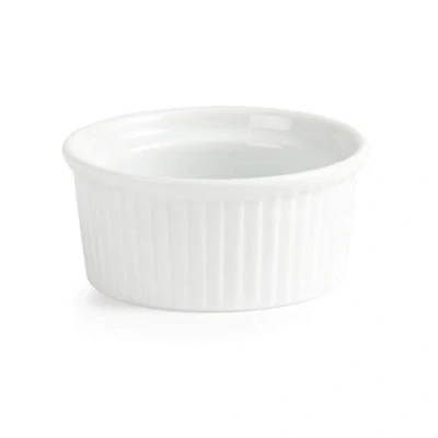 Image of Olympia Whiteware Ramekins 85mm Porcelain Dishes Bakeware Restaurant 12pc