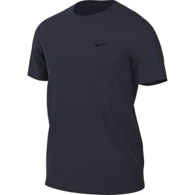 Image of Nike Performance Hyverse Sports Tshirt, Men&#039;s, Size: Small, Obsidian/white