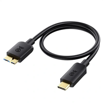 Image of Cable Matters USB C to Micro B 3.0 0.3m (USB 3.0, 3.0) in Black