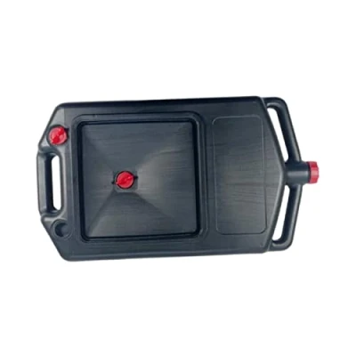 Image of 15 Litre Oil Anti Freeze Fluid Drain Pan, Car Van Bike Fuel Coolant Tray Storage Container