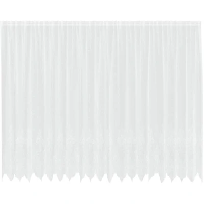 Image of vidaXL Curtains with White 500 x 240 cm Polyester