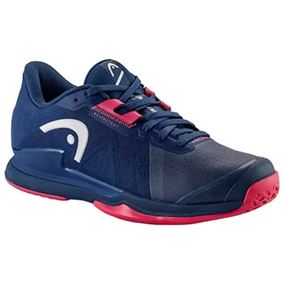 Image of HEAD Women&#039;s Sprint Pro 3.5 Tennis Shoe, Dark Blue Azalea, 5 UK