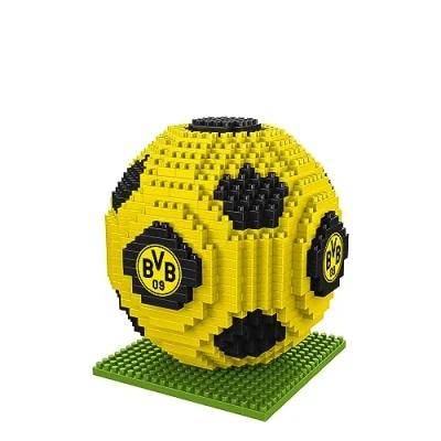 Image of FOCO Official Licensed Borussia Dortmund BRXLZ Bricks 3D Football Building Set