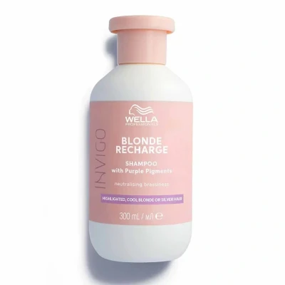 Image of Wella Invigo Blonde Recharge Cool Shampoo 300ML