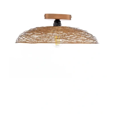 Image of Lindby Thorian ceiling light, Ø 40 cm, gold coloured, iron